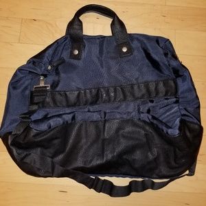 Men's Giorgio Armani Soft Leather Messenger Bag